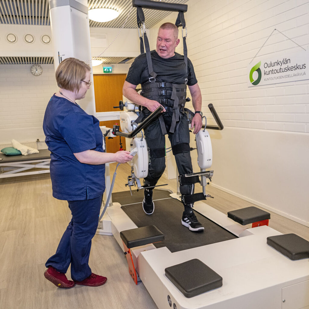 Kuntoutusta robotiikan avulla